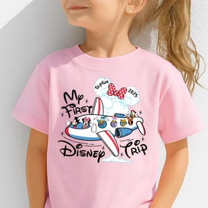 Kids First Disney Trip Shirt Custom Magic Trip Shirt Disney Sweatshirt Custom Matching Family First Disney Trip Shirt Disney Toddler Shirts