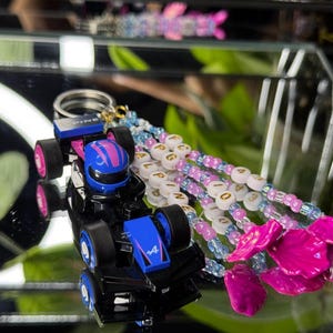 F1 LEGO Alpine Keychain