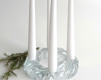 KOSTA BODA＊Bellis＊Candle stand・* Kosta Boda BELLIS Bowl Candle Holder for 4 Taper Candles by Kjell