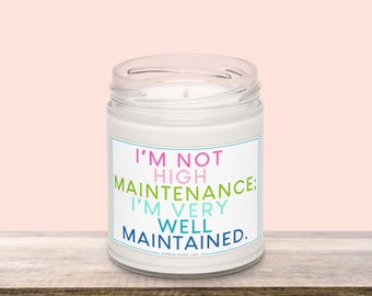 Soy Candle, Scented, Sassy Saying, Girl Boss, Gifts for Her, Home Decor, Home Candles, Mom Gifts, Funny,  Unique, Holiday, Birthday, Humor