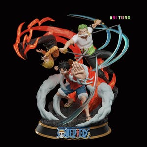 One Piece Luffy, Zoro & Sanji Action Figure