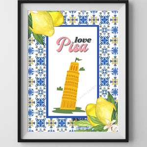 Pisa Digital Art Print – Download & Print at Home