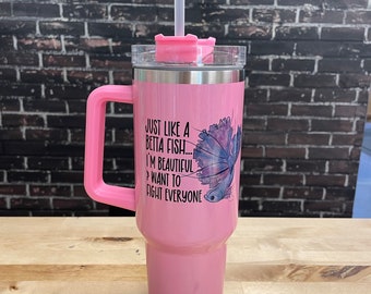 40 Oz Stanley Tumbler Lainey Wilson Collab Watermelon Moonshine - Stanley  Tumbler - Stylish Stanley Tumbler - Pink Barbie Citron Dye Tie