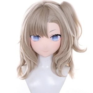 Custom Kigurumi Anime Mask Head | Matilda Cosplay Headpiece | Handmade Costume Prop