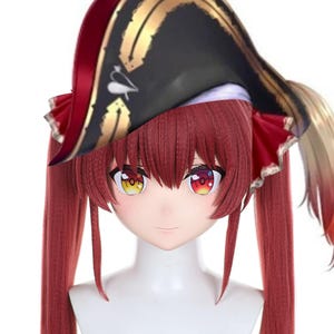 Captain Baolin Marlin Custom Kigurumi Anime Mask | Handmade Cosplay Headpiece | Marine-Themed Character Kig Face Shell