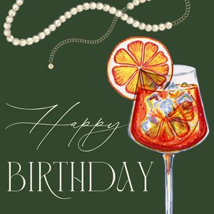 Un biglietto di auguri frizzante