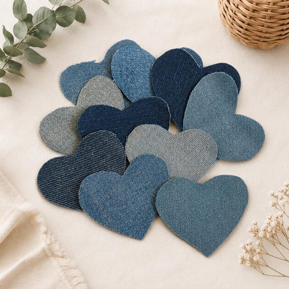 パンツ andmary Heart stitch denim navy blue Heart stitch denim navy blue パンツ Heart stitch denim andmary