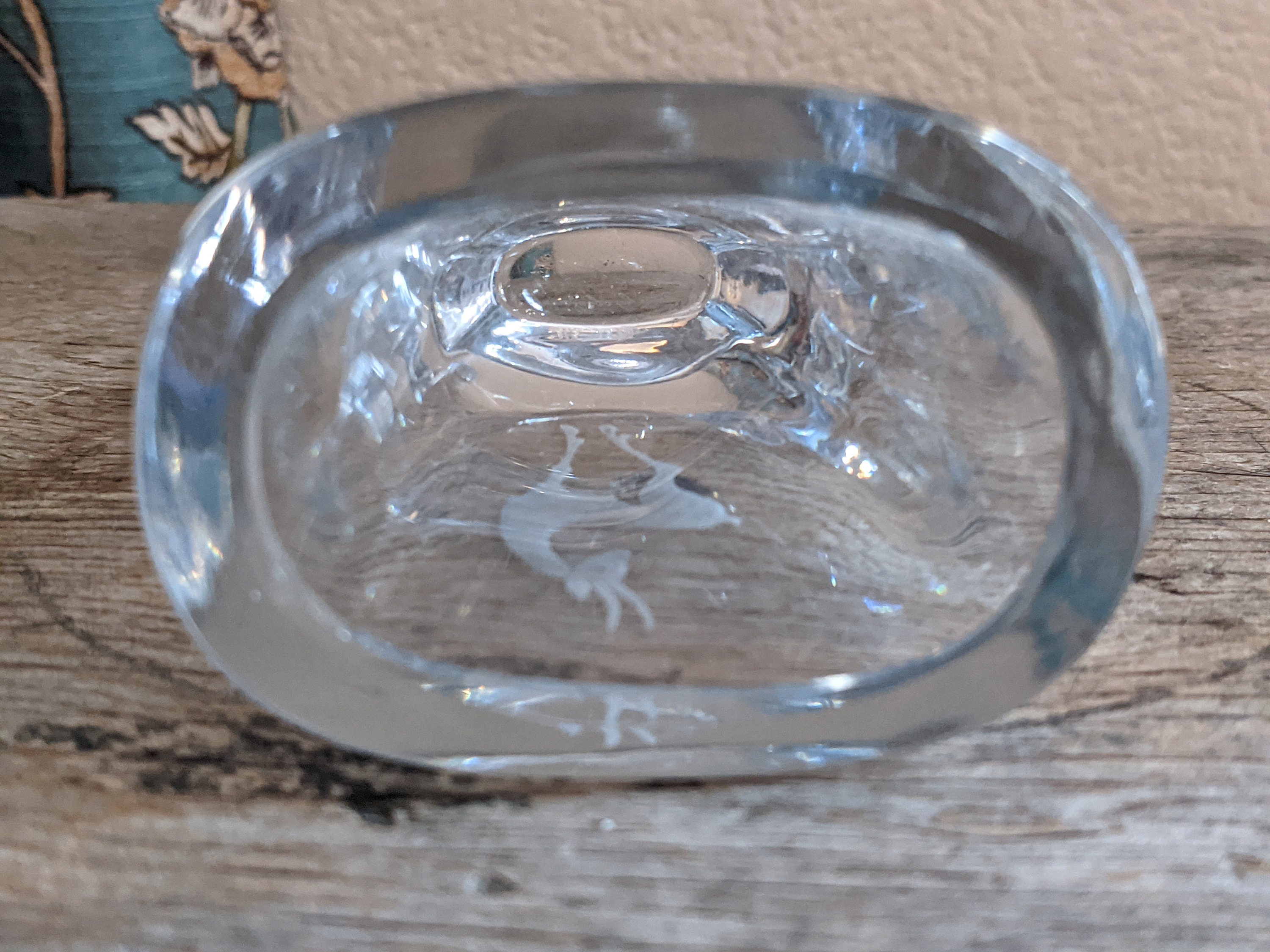 Strombergshyttan Sweden Crystal Vase、花器