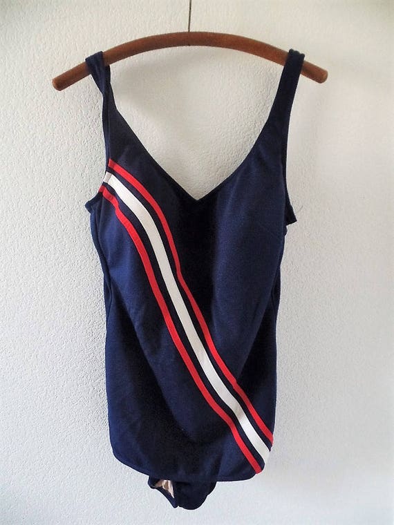 Vintage Swimsuit One piece Lee Beachwear by Robby