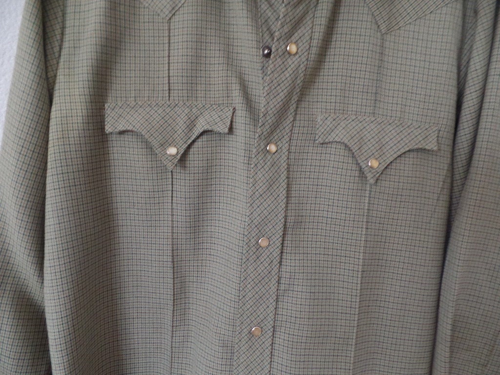 Vintage Tem Tex Western Sportswear Button Down Shirt 100% Wool - Etsy