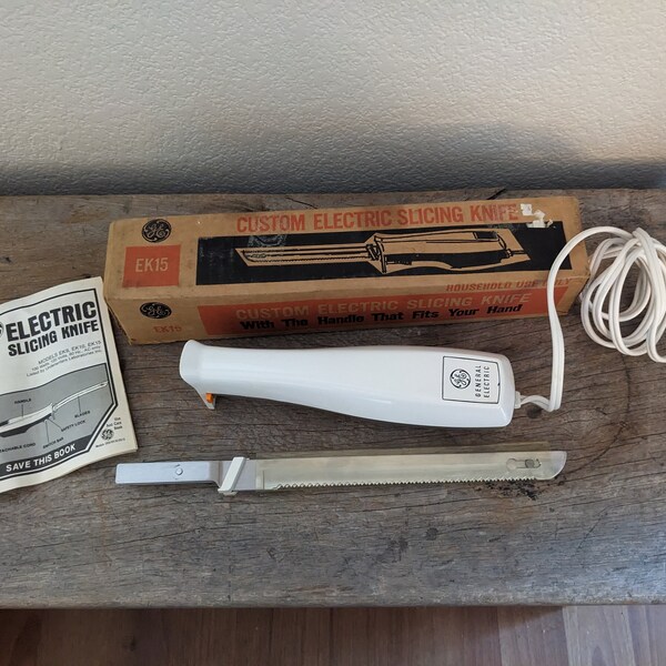 Ge Electric Knife Etsy