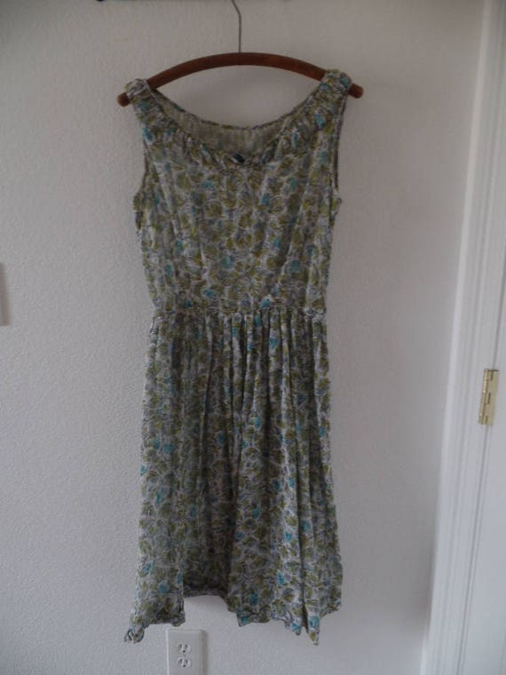 Vintage Summer Floral Dress Make Mine a McKettrick