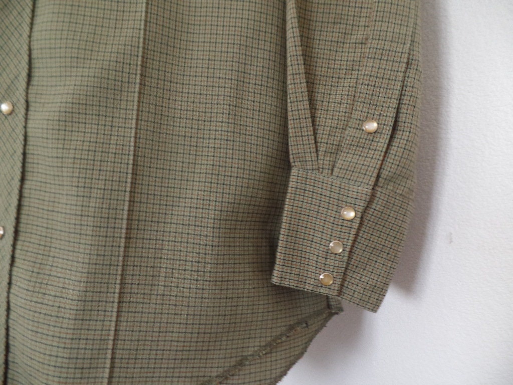 Vintage Tem Tex Western Sportswear Button Down Shirt 100% Wool - Etsy