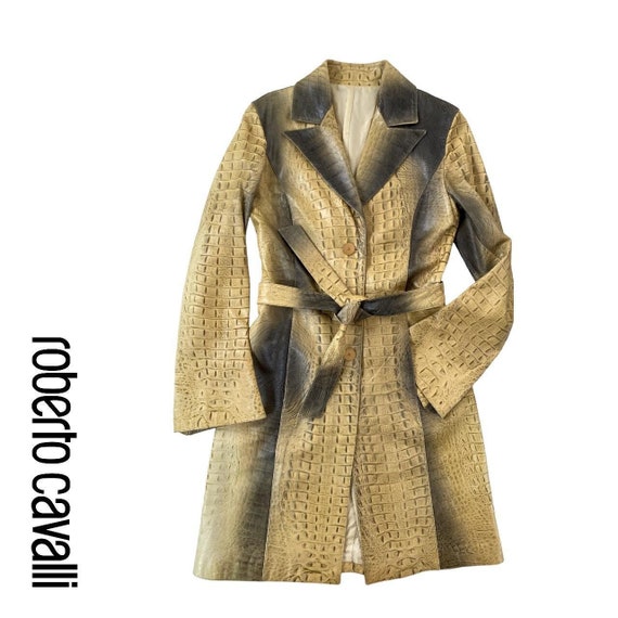Croc trench coat hot sale