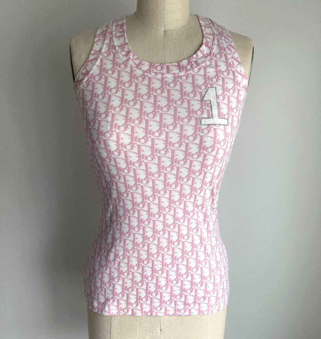 Christian Dior S/S2004 John Galliano Pink Trotter Logo Monogram