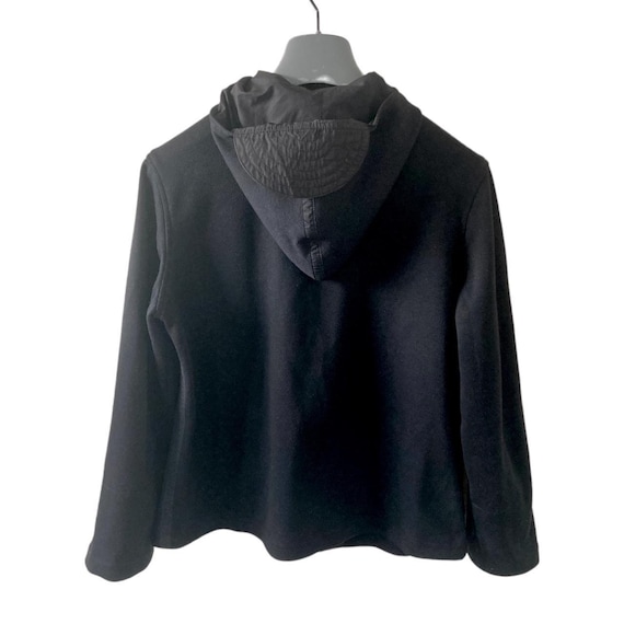 PRADA SPORT SWITCHING ZIP UP HOODIE