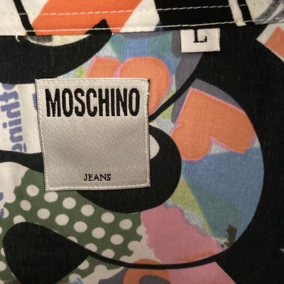 iconic moschino 90s happy monday pop art all over… - image 3