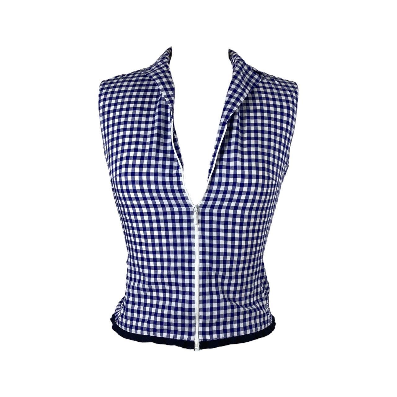 トップス 90s miu miu mesh bow tie shirt archive Miu Miu Top - Etsy