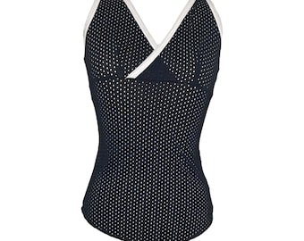 Jean Paul Junior Gaultier JPG 90s y2k mesh sporty halter top