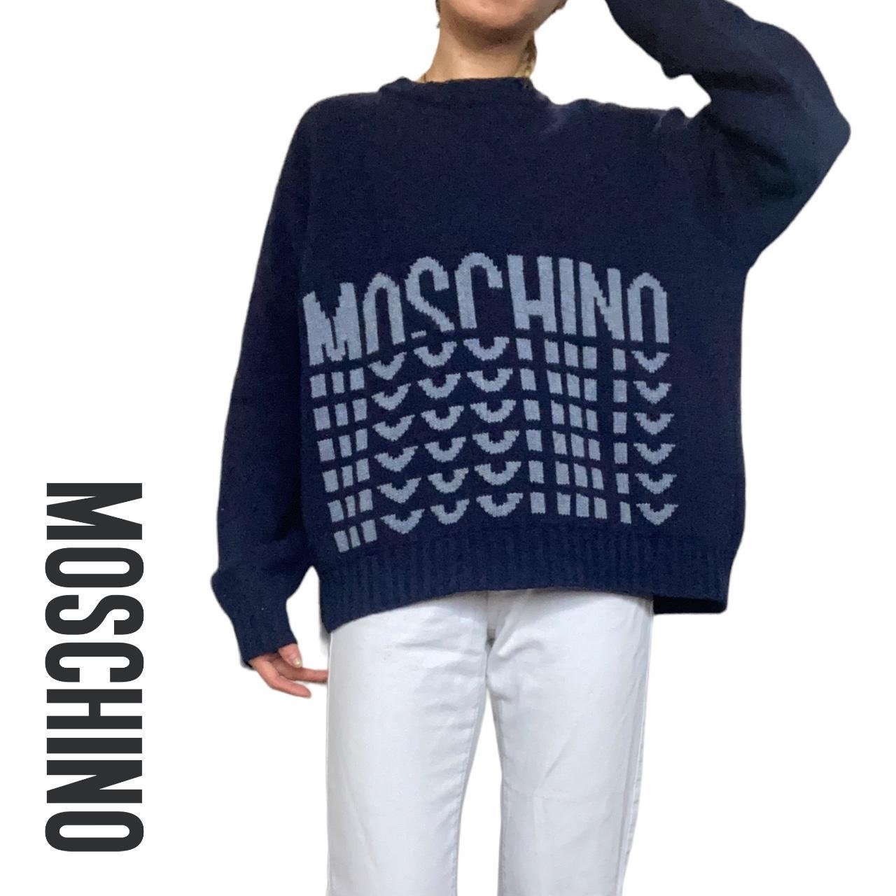 moschino jumper womens