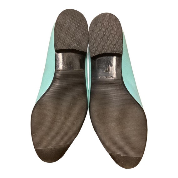 Gianni Versace Medusa Medallion Teal Aquamarine Penny Loafers 