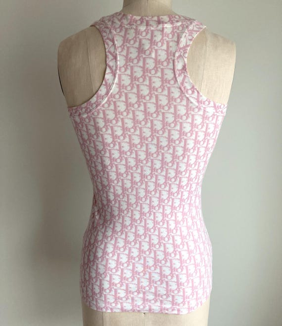 Christian Dior S/S2004 John Galliano Pink Trotter Logo