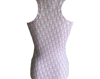 Christian Dior S/S2004 John Galliano Pink Trotter Logo Monogram