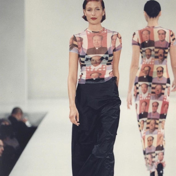 Iconic Vivienne Tam Spring 1995 Mao Collection Archive Print
