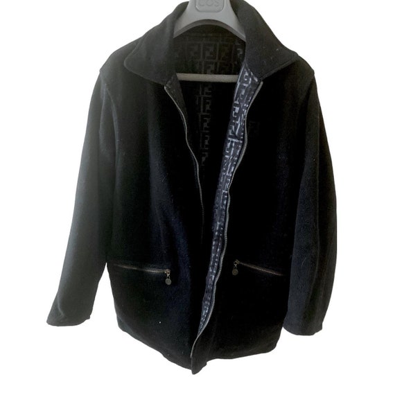 【美品/52!!】FENDI Reversible Zucca Jacket 90s Fendi Zucca Reversible Jacket - Etsy