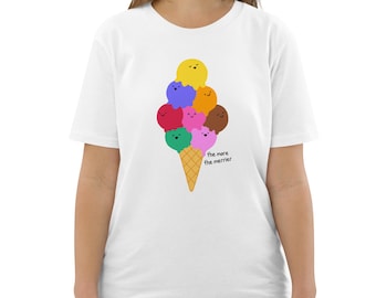 Süßes Eis T-Shirt aus 100% Biobaumwolle
