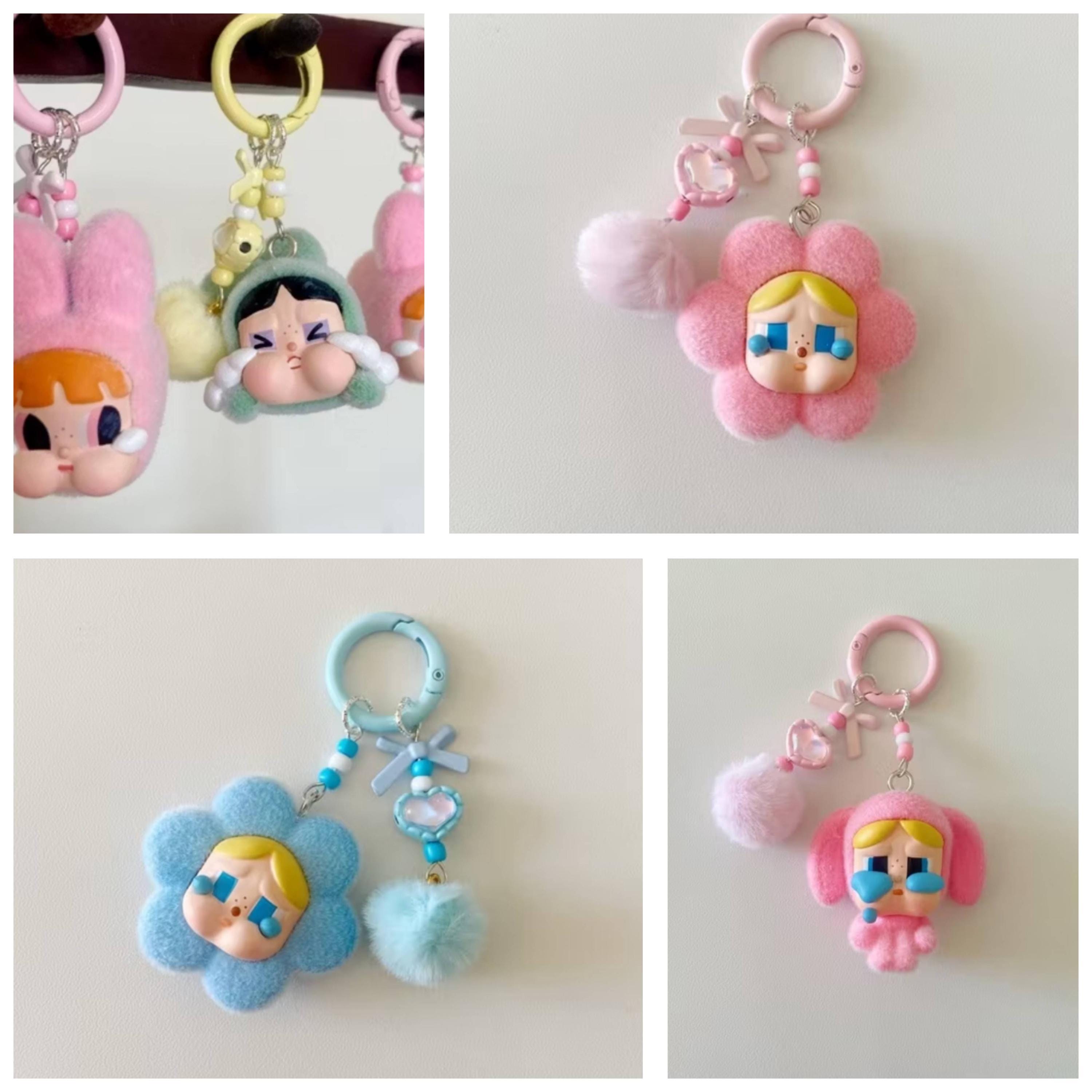 CRYBABY クライベイビー さくらんぼバッグ　キーホルダー　チャーム Amazon.co.jp: Popmart CRYBABY Bag Ornament Charm Keychain