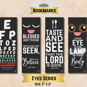 Bible Verse Bookmark: Christian Scripture, Booklover Gift