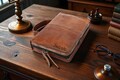 Custom Leather Bible Cover | Personalized Handmade Christmas Gift | Engrave Name or Verse | Full-Grain Leather Case | JILANIHANDCRAFT product logo