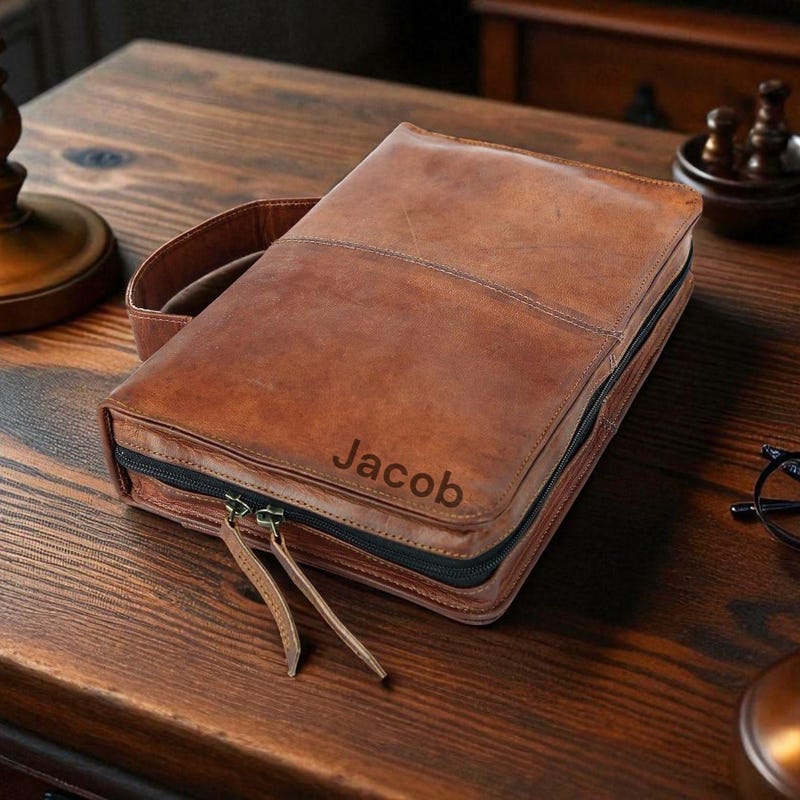 Leather Bible Cover Etsy — free download