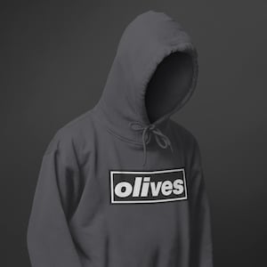 Custom Oasis Style Hoodie, Personalized Britpop Music Gift