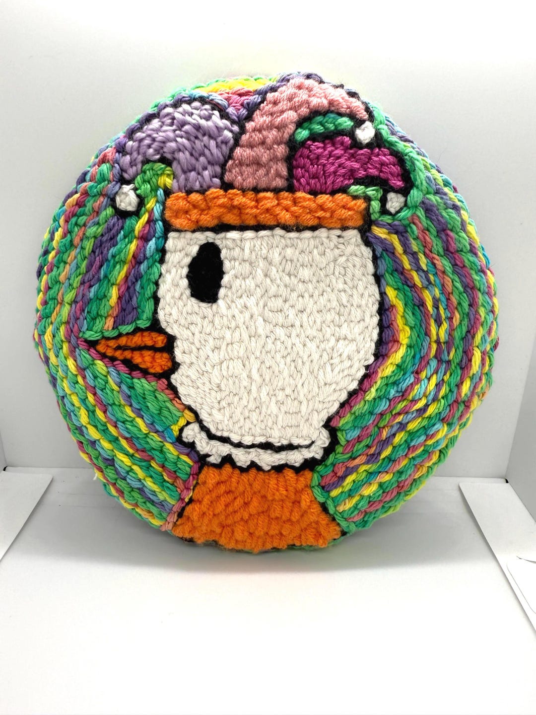 Jingle Jester - Duck Punch Needle - Etsy