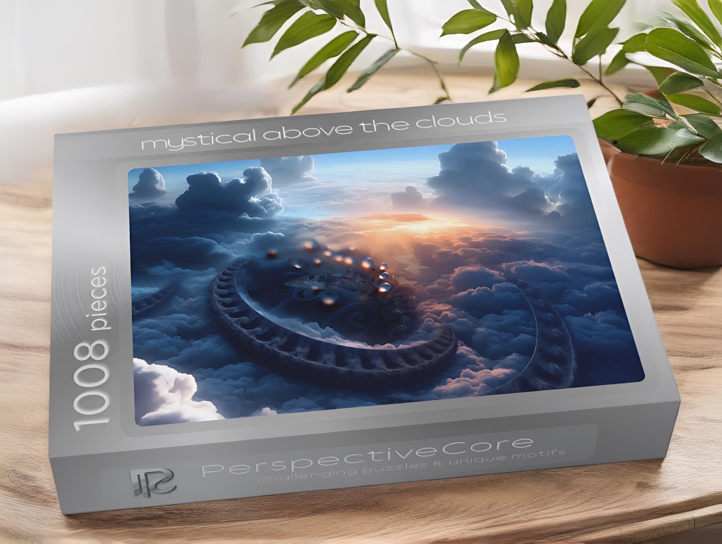 Puzzle 1000 Pieces - Mystical Above The Clouds