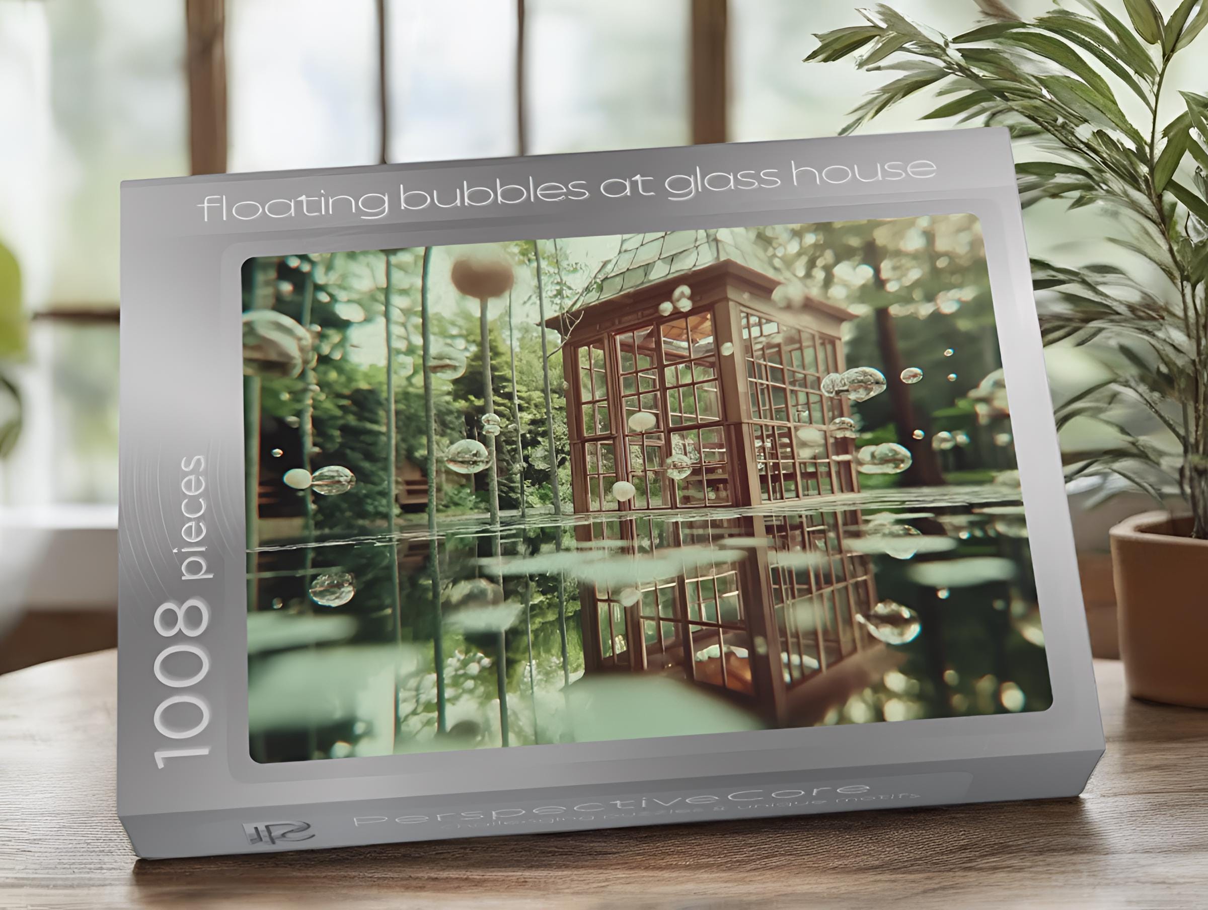 Puzzle 1000 Pieces - Floating Bubbles At Glass House