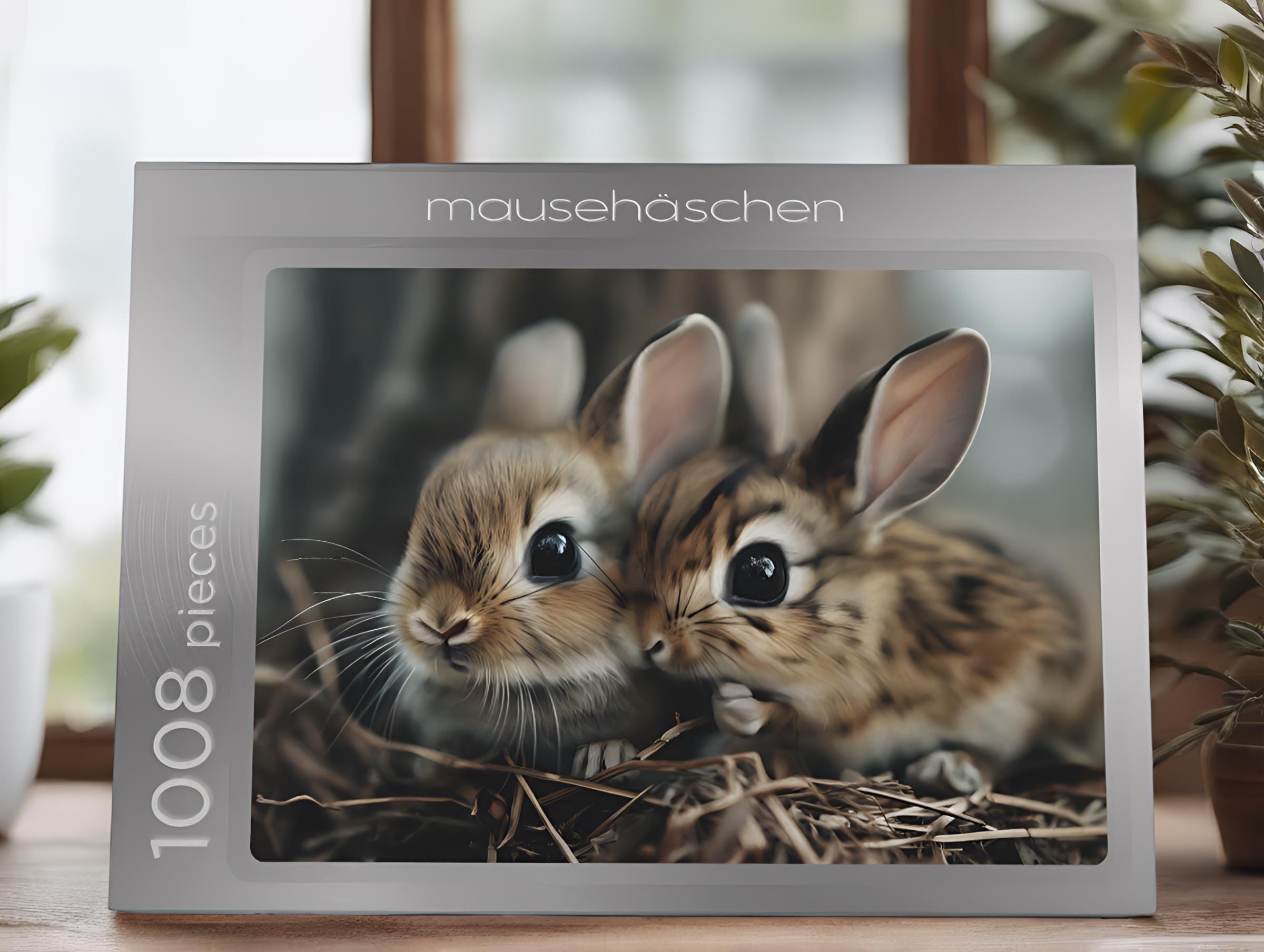 Puzzle 1000 Pieces - Mausehäschen