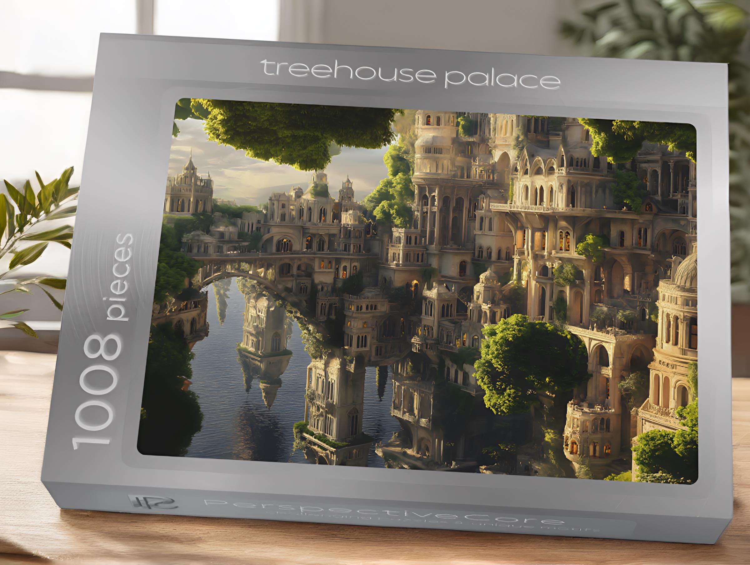 Puzzle 1000 Pieces - Treehouse Palace
