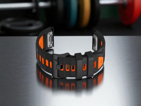QuickFit Silicone Garmin Watch Band: 22mm or 26mm Fenix, Forerunner, Epix