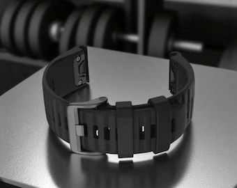 Correa de silicona Garmin QuickFit para Fenix 6/7/Epix (20/22/26 mm)