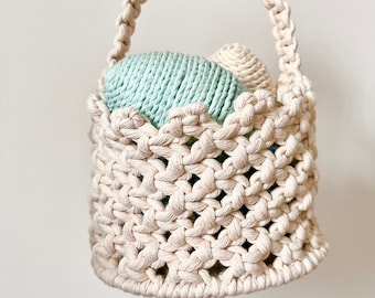 PATTERN: Macrame Basket