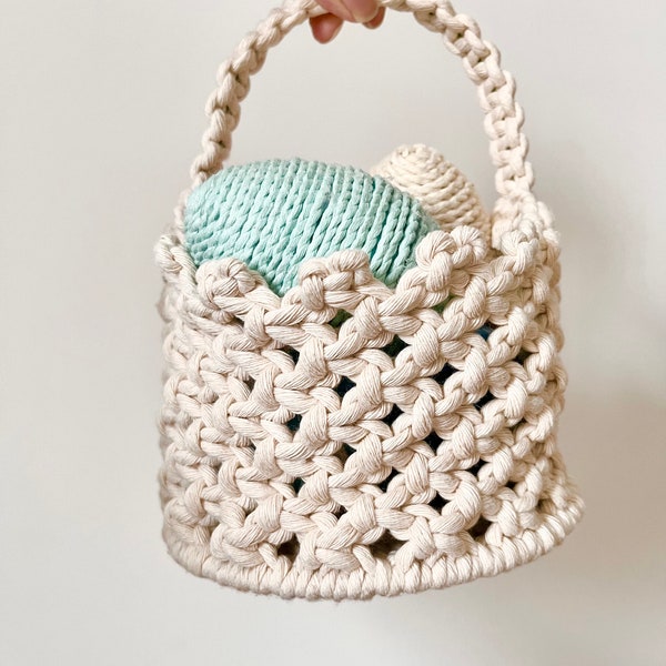 PATTERN: Macrame Basket