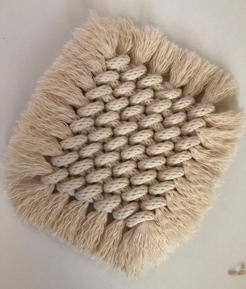Macrame Coaster Pattern