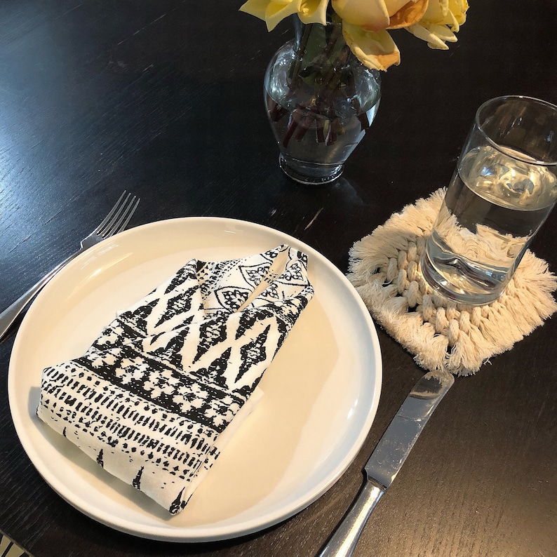 Macrame Coaster Pattern