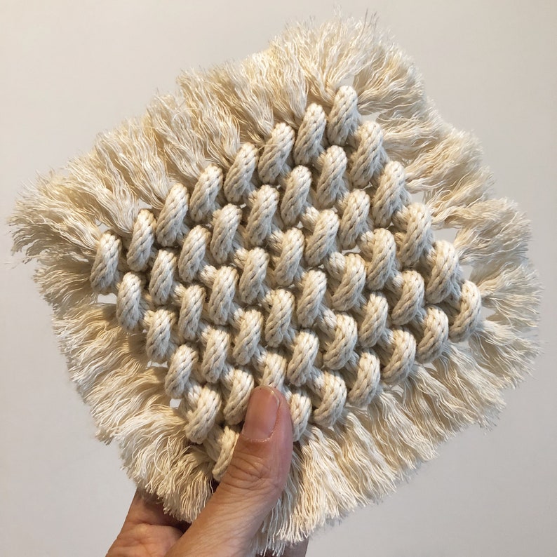Macrame Coaster Pattern