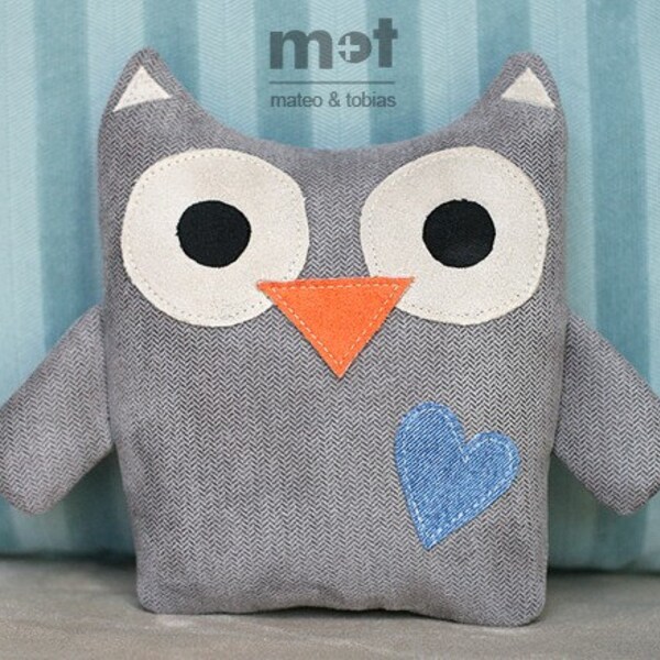 Swoops Beaker Owl - Woodland Critter Plush Toy