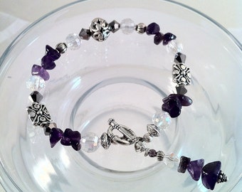 Pretty Amethyst Bracelet