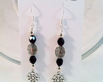 Beautifully Hand made Beaded Sea Turtle Earrings